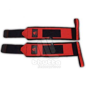 Muñequeras Ajustables de Neopreno con Logotipo Personalizado, Antideslizantes, Transpirables, con Cierre de Gancho y Bucle para Levantamiento de Pesas y Fitness en el Gimnasio - Product Image 2