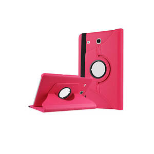 Étui rotatif Netzy SAFAR rose foncé compatible avec les supports pour tablette PC Galaxy Tab E T560 9.6 - Product Image 1