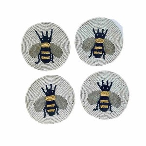 Juego de posavasos con cuentas de moda, Decoración de mesa, juegos de vajilla de nácar de calidad superior, accesorios de cocina, posavasos de cuentas - Product Image 5