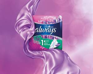 Always Anti-Bunch Xtra Protection, protège-slip pour femmes, régulier, non parfumé, 136 pièces - Product Image 2