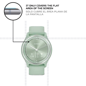 ANTISHOCK ฟิล์มกันรอยหน้าจอ Garmin <span class=keywords><strong>Vivomove</strong></span> <span class=keywords><strong>Sport</strong></span> ฝาครอบป้องกันระดับพรีเมียมสำหรับอุปกรณ์ของคุณ - Product Image 4