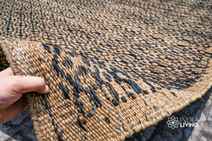 Eco Friendly Jute Rugs Handmade Braided <b>Mat</b> for Living Room and Bedroom Natural Fiber Decorative Carpet - Product Image 6