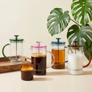 <span class=keywords><strong>Cafetera</strong></span> Francesa de Vidrio Borosilicato de 350 ml con Filtro de <span class=keywords><strong>Acero</strong></span> <span class=keywords><strong>Inoxidable</strong></span> de <span class=keywords><strong>3</strong></span> Capas, Venta al por Mayor - Product Image 6