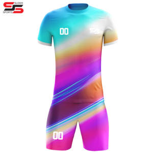 Maillot de football de qualité supérieure 2025 – Couleurs personnalisées, logo de marque imprimé, respirant, ensemble uniforme de football unisexe - Product Image 5