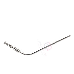 Tube d'aspiration Adson de haute qualité 6 "avec pointe coudée de 4.25", instrument d'aspiration chirurgicale de 2mm pour procédures médicales, dentaires et ORL - Product Image 4