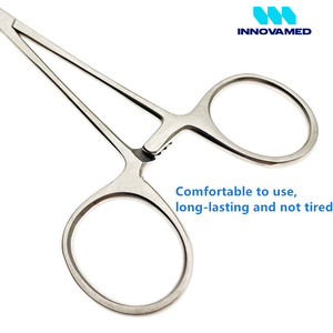 ผู้ผลิตที่ดีที่สุดด้ามจับสบายคีมยุงหยุดเลือดเครื่องมือผ่าตัดสแตนเลสโดย INNOVAMED - Product Image 4