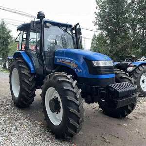 Acheter une excellente roue motrice de travail New Holland 120hp tracteurs agricoles tracteurs d'occasion 70hp à vendre en ligne - Product Image 2