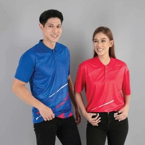 Diseño en blanco de secado rápido de microfibra unisex informal para camisa QD76 con cuello redondo y ajuste regular hecho de poliéster 100% - Product Image 2