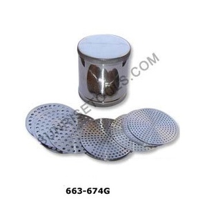 Tamis diamanté 8 cm (85mm) avec 42 plaques d'outils diamantés - Product Image 1