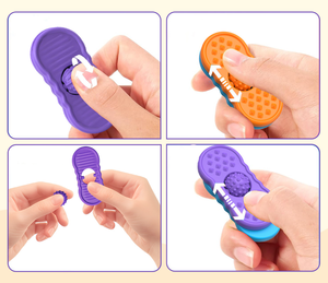 Slider Sensoriali in Silicone Antistress per Autismo, Giocattoli Antistress per Adulti, Ufficio, Viaggio e <span class=keywords><strong>Classe</strong></span> - Product Image 5