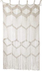 Macrame Door <b>Curtain</b>, Handmade Macrame Window <b>Curtain</b> , Outdoor Backyard Party Home Decor OEM Made in Vietnam - Product Image 3