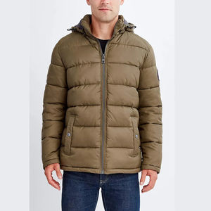 Veste matelassée épaisse d'hiver pour homme, manteau chaud à capuche en duvet, imperméable, coupe-vent, isolé, vêtements de mode pour l'extérieur - Product Image 2