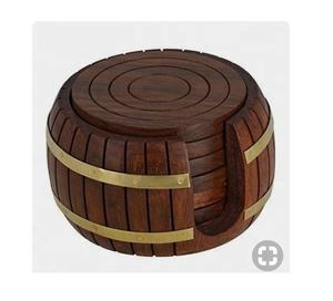 Eco Friendly Llegada Precios bajos Piedra Posavasos de fábrica directa Posavasos Diseño de forma redonda de primera calidad Posavasos de mármol Venta - Product Image 2