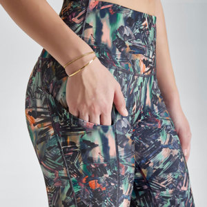 Women Printed Quick Dry High Elastic Scrunch Butt Sports Shorts Low Waist Short <b>Gym</b> Fitness <b>Leggings</b> Seamless Yoga Shorts - Product Image 4