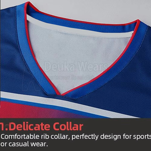 Vente en gros de maillots de basket-ball personnalisés en polyester 100% avec appliques et impression par transfert thermique, taille plus, ensemble short et maillot - Product Image 3