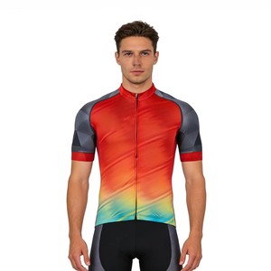 Maillot de cyclisme personnalisé avec logo, style nouveau, impression par sublimation, plusieurs options de couleurs pour les cyclistes de club et les cyclistes professionnels - Product Image 1