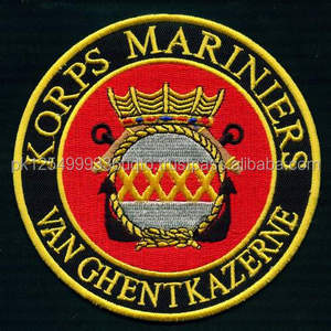 Customizable 3D Embroidered Sew-On Patches Computerized Machine-made Blazer Badges <b>University</b> School Patches <b>for</b> Club - Product Image 2