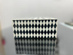 Boîtes d'incrustation de résine faites à la main les plus vendues artisanat poli décoratif en gros de l'Inde pour les achats en gros - Product Image 2