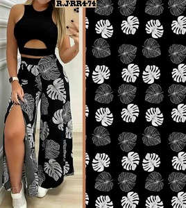 Tissu de soie maslin pour confectionner des kurtis et des saris de fantaisie - Product Image 3