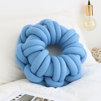 Coussin boule noué créatif, coussin de taille, coussin de dos pour la maison, canapé, lit, décoration, poupées, jouets pour enfants