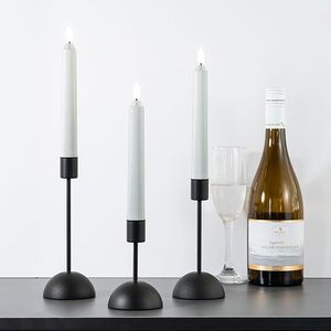 <b>Cheap</b> Metal in Iron Wedding Decorative Candlesticks Stand Metal Black Luxury <b>Candle</b> Holder for Home Decoration <b>Candle</b> Mold - Product Image 3