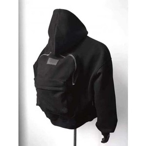 เสื้อมีฮู้ดสำหรับผู้ชาย2025ฤดูหนาวปักโลโก้100% ผ้าฝ้ายหนาระบายอากาศได้ดีมีซิป - Product Image 5