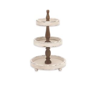 Creative Rounded Top Wooden Cake Stand Modern Living Room Cake & Pastries Stand Cake Tray At Affordable Price - Product Image 5