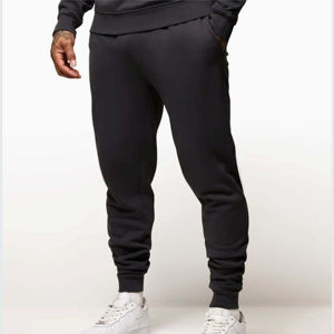 High Quality Two Piece Tracksuit <b>Plain</b> Pullover <b>Sweatshirt</b> Set 100% Fleece Cotton Oversized Custom Men Crewneck Sweat Suit - Product Image 4