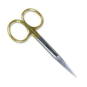 Ciseaux de haute qualité en acier inoxydable pour la pêche à la mouche, finition arc-en-ciel, ciseaux de précision tranchants pour les outils de montage de la pêche à la mouche - Product Image 4