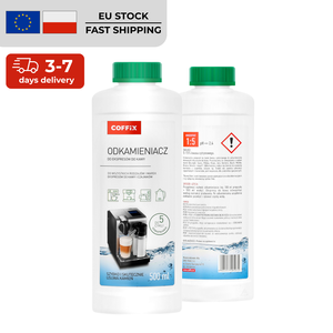 COFFIX Nuevo Desincrustante Manual para Cafeteras 500ml, Eliminador de Cal con Ácido Cítrico para Máquinas de Espresso y Hervidores - Product Image 1