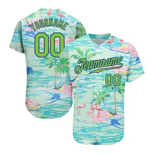 Maillot de baseball personnalisé avec logo, entièrement sublimé, pour hommes, femmes, vêtements de sport d'équipe, uniforme, motif de personnage 3D, taille plus - Product Image 6