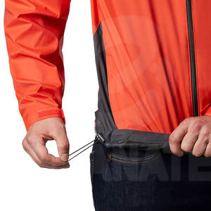 Vestes coupe-vent en toile pour hommes, streetwear d'extérieur, avec design personnalisé, imperméables et logo frontal - Product Image 6