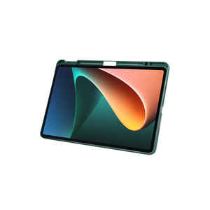 Étui intelligent pliable en trois parties Netzy de 11 pouces pour Xiaomi Mi Pad 5, or rose, housse de protection avec support et porte-stylet, matériau PC - Product Image 6