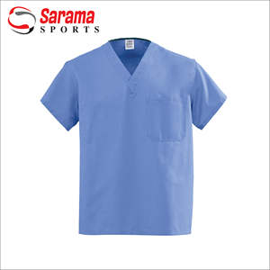 Uniformes médicos de manga corta para Hospital, Uniformes de marca privada, venta al por mayor - Product Image 1