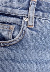 Jeans en denim taille mi-haute pour femmes, lavage foncé, coupe ample, style boyfriend, streetwear décontracté, Y2K, haute qualité - Product Image 5