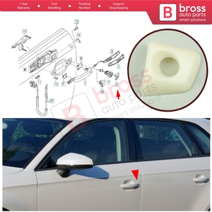 Couvercle de levier de poignée de porte avant BDP1091 8V1837879A pour A3 Q2 RS3 TT MK3 - Product Image 5