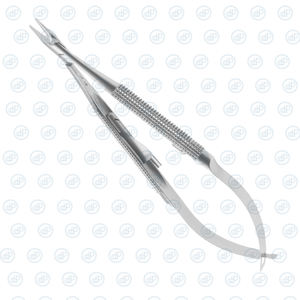 Barraquer ที่ใส่เข็มแบบแมนนวลพร้อมขากรรไกรทังสเตนคาร์ไบด์แข็งแบบตรงขนาดมาตรฐาน125มม. ความยาวทั้งหมดล็อก Daddy D Pro - Product Image 1