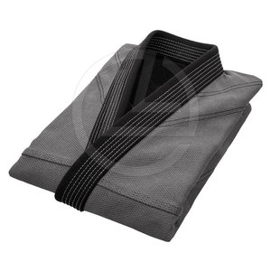 Ensemble de Kimono BJJ pour Débutants Coupe Slim Col Renforcé Séchage Rapide Mélange de Coton Conforme IBJJF LUMINA LOOM 300g Vêtements d'Arts Martiaux - Product Image 6