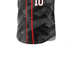 Maillot de baseball léger imprimé par sublimation à vendre Maillot de baseball de couleur unie avec logo brodé sur mesure - Product Image 6