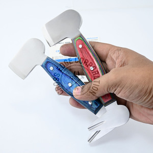 Outil de maréchal-ferrant de qualité supérieure, tampon de maréchal-ferrant, tampon de clinchage pour maréchal-ferrant, poignée ergonomique, tampon de sabot, clinchage de clous pour le taillage des sabots - Product Image 2
