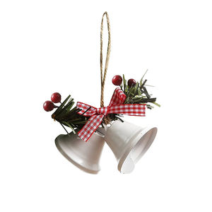 Campana de latón con pulido de espejo con mango de madera Campana de Navidad Campana de metal indio Hecho en latón - Product Image 5