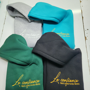 Sudaderas y jerséis de lana bordados e impresos de pedido personalizado de alta calidad para comodidad Unisex cumple con el estilo otoño - Product Image 3