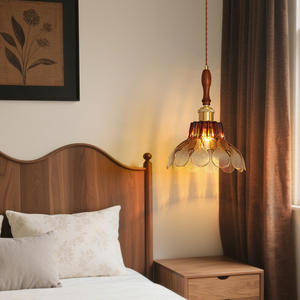 Lampe suspendue LED de style moderne, salon, salle à manger, bar, café, luminaire en verre et <span class=keywords><strong>cuivre</strong></span>, <span class=keywords><strong>suspension</strong></span>, lustre, décoration - Product Image 4