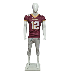 Maillot de football américain de qualité supérieure, designs personnalisés, impression par sublimation, séchage rapide, respirant, taille plus, New England - Product Image 1