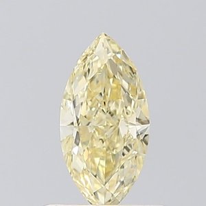Diamante Amarillo Intenso de Laboratorio Maruqise de 0.44ct VS1 - Product Image 1