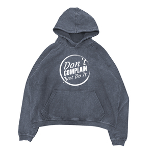 Sun Fad Acid Wash Hoodies Oversize Pullover Heavy Weight Adult Men Acid Wash Hoodie With <b>Screen</b> Printed Logo Design - Product Image 2