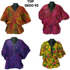 ชุดเดรสผ้าฝ้ายเอวยืดและสั้นสำหรับสุภาพสตรี,ชุดสวมใส่สบายดีไซน์แบบอินเดียพิมพ์ลายดอกไม้แบบดั้งเดิม - Product Image 2