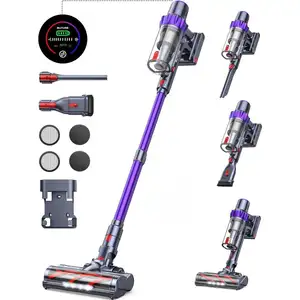HOT DEAL OEM 38Kpa 450W Stick Vacuum with Brushless Motor, Anti-Tangle Vacuum Cleaner for Home, Automatically