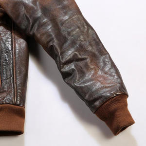 Blouson d'aviateur pilote OEM avec impression de logo personnalisé, broderie, vêtements de ville pour hommes pour femmes, vêtements d'extérieur à la mode décontractés - Product Image 4