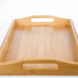 Bandeja de Servir de Madera de Lujo |   Estilo Clásico Vintage |   Material de Madera Natural Ecológico - Product Image 4